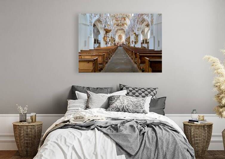 Church of Maria Geburt in Rottenbuch along the Romantic Road by Marco Brivio