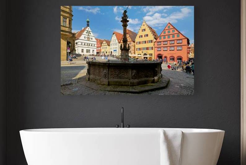 Exploring Rothenburg ob der Tauber on the Romantic Road in Bavar by Marco Brivio