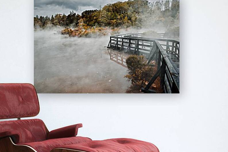 Explore geothermal trails at Whakarewarewa Maori Village in Roto by Marco Brivio