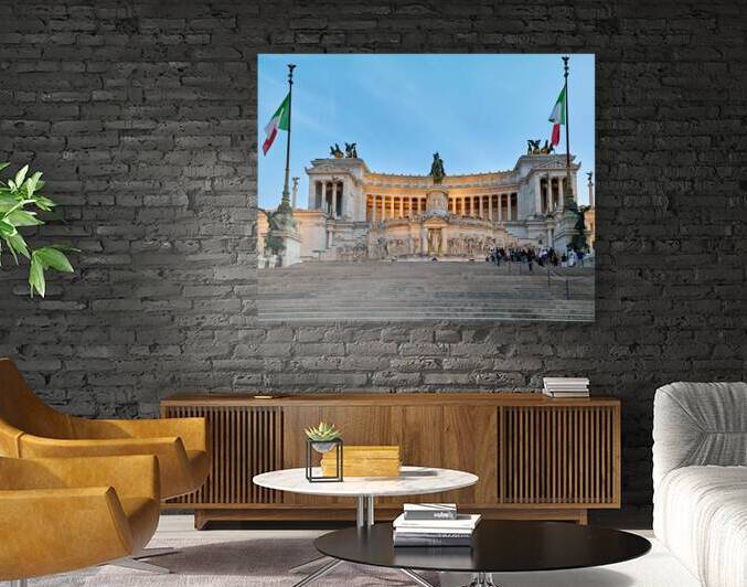 Visit to victor emmanuel ii national monument in rome italy by Marco Brivio