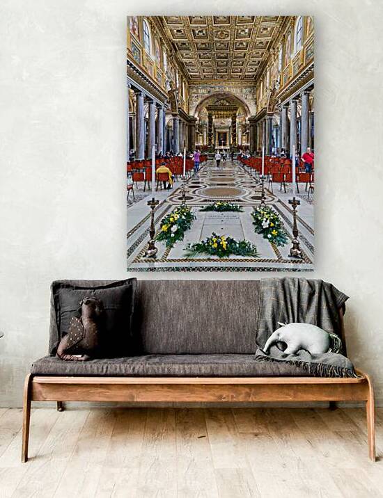 Visit to basilica of saint mary major in rome by Marco Brivio