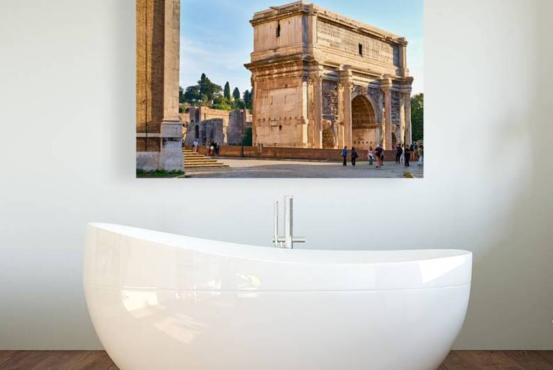 Exploring the arch of septimus severus in rome by Marco Brivio
