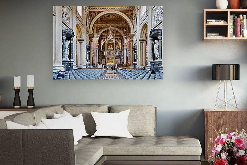 Exploration of the archbasilica cathedral in rome italy by Marco Brivio