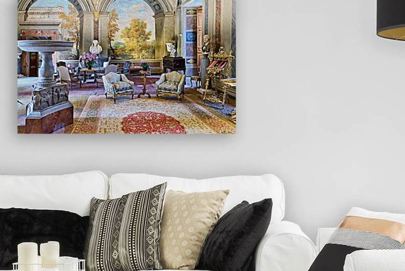 Visit to Colonna Art Gallery in Palazzo Colonna during day by Marco Brivio