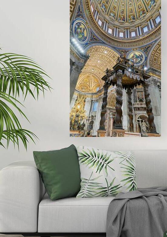 Visit to Saint Peters Basilica and Berninis baldacchino in Rom by Marco Brivio