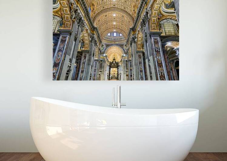 Visit to Saint Peters Basilica in Rome with Berninis baldacchi by Marco Brivio