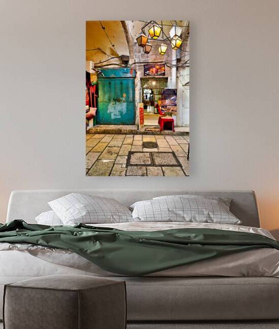 Visit to a local shop in the souk of the old city of Jerusalem by Marco Brivio