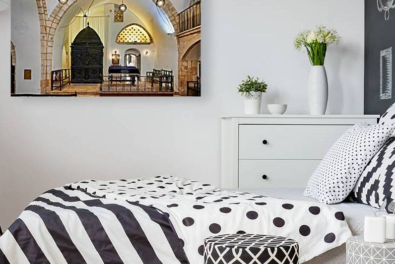 Four sephardic synagogues in Jerusalem Israel during daylight ho by Marco Brivio