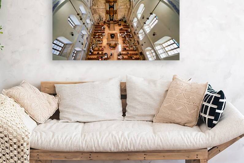 Hurva Synagogue in Jerusalem Israel shows its interior design de by Marco Brivio