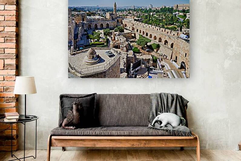Discovering the tower of david citadel in jerusalem israel by Marco Brivio