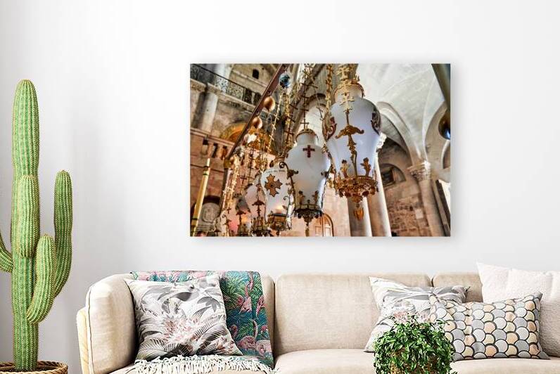 Exploring the church of the Holy Sepulchre in Jerusalem Israel by Marco Brivio