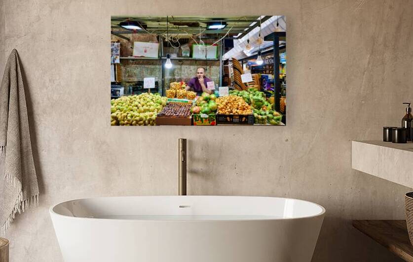 Visit to Mahane Yehuda Market in Jerusalem with fresh produce by Marco Brivio