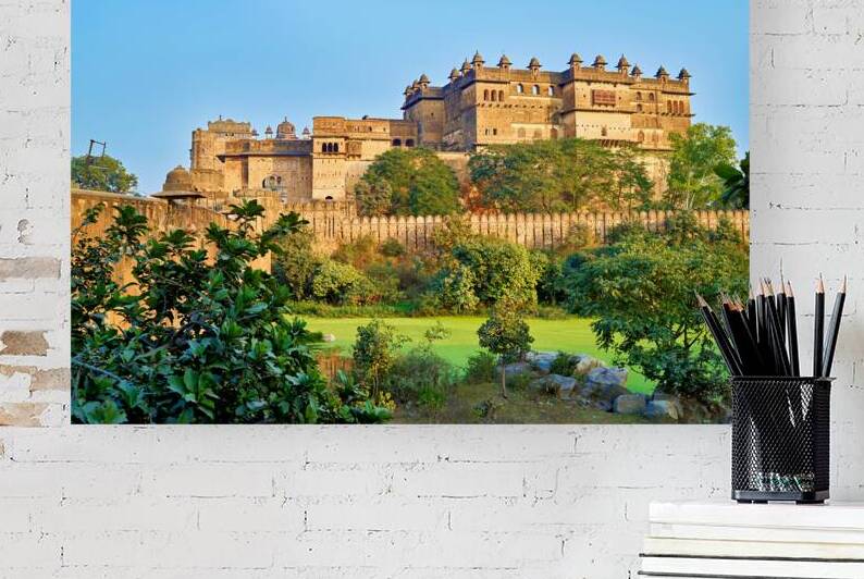 Explore the historic Fort Complex in Orchha Madhya Pradesh Ind by Marco Brivio