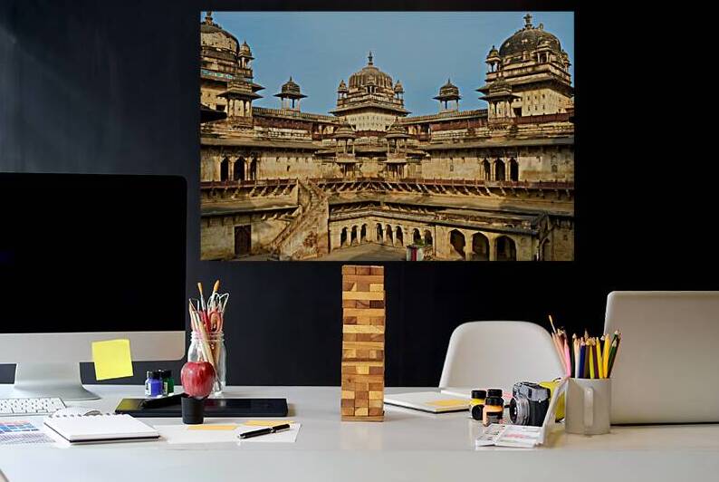 Exploring the historic fort complex in Orchha Madhya Pradesh I by Marco Brivio