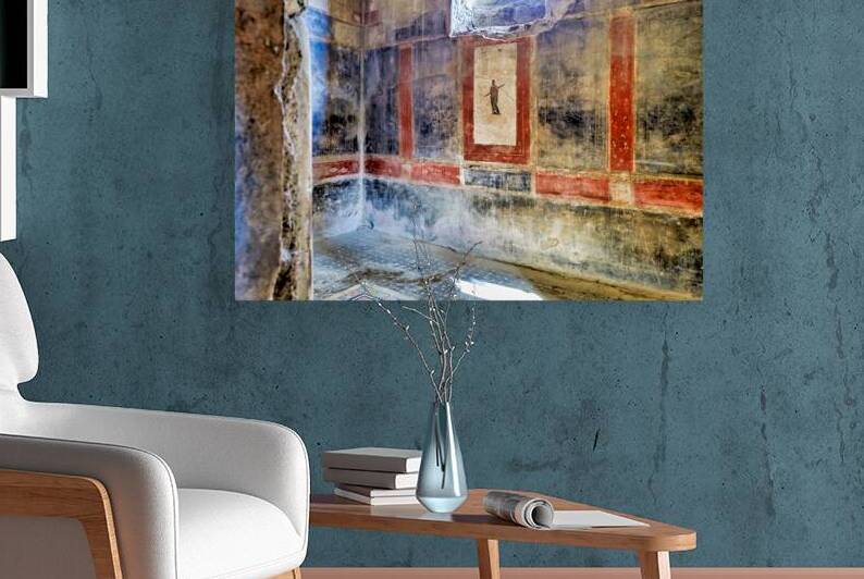 Exploring ancient wall paintings in Pompeii in Naples Campania I by Marco Brivio