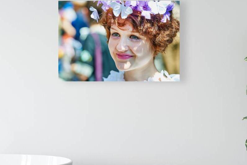 Easter parade in Manhattan with people celebrating and enjoying  by Marco Brivio