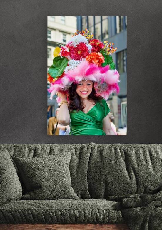Festive hats fill the streets during Easter parade in Manhattan by Marco Brivio