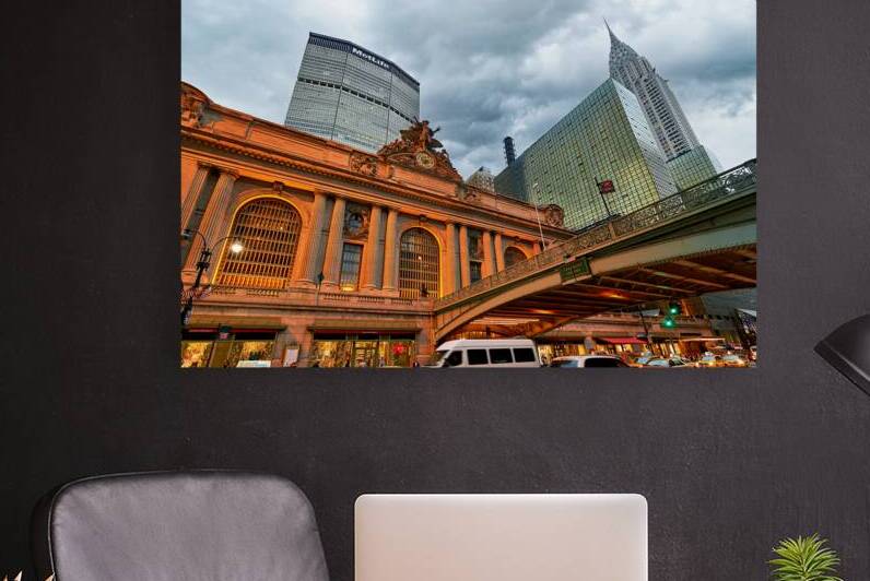 Visitors explore Grand Central Terminal in Manhattan New York C by Marco Brivio