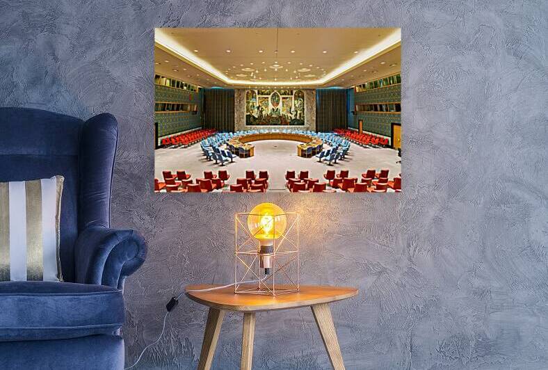 United nations security council chamber in manhattan new york by Marco Brivio