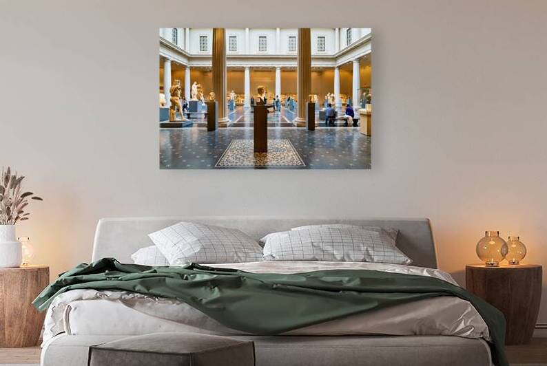 Visitors explore Greek and Roman art in New Yorks Metropolitan  by Marco Brivio