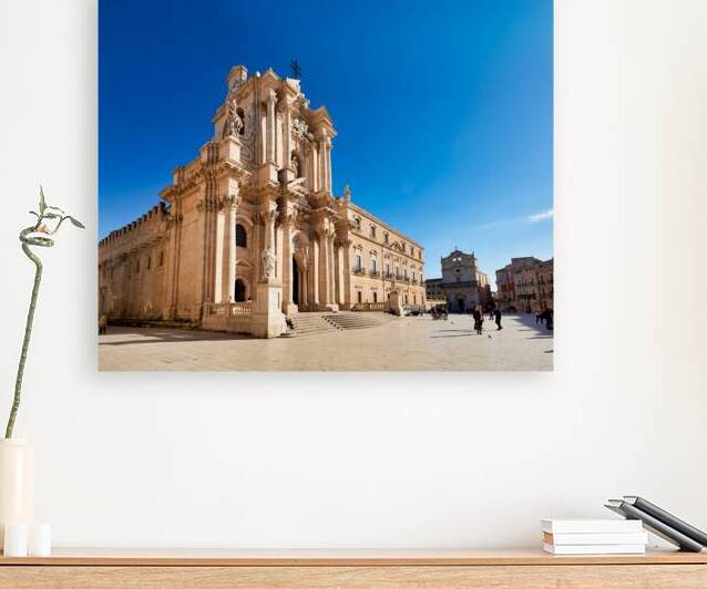 Explore the cathedral on ortygia island in syracuse in sicily i by Marco Brivio