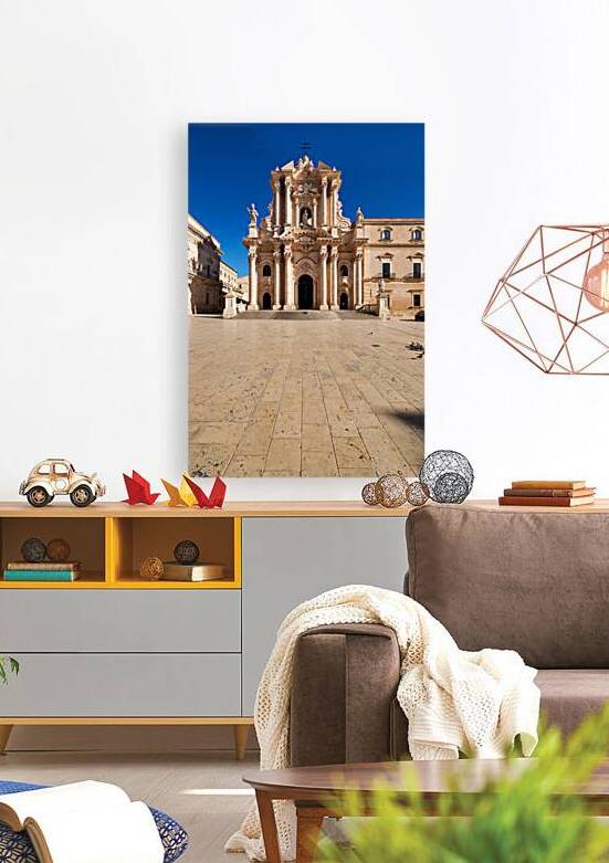 Visit Siracusa in Ortygia Island with the Cathedral in clear sky by Marco Brivio