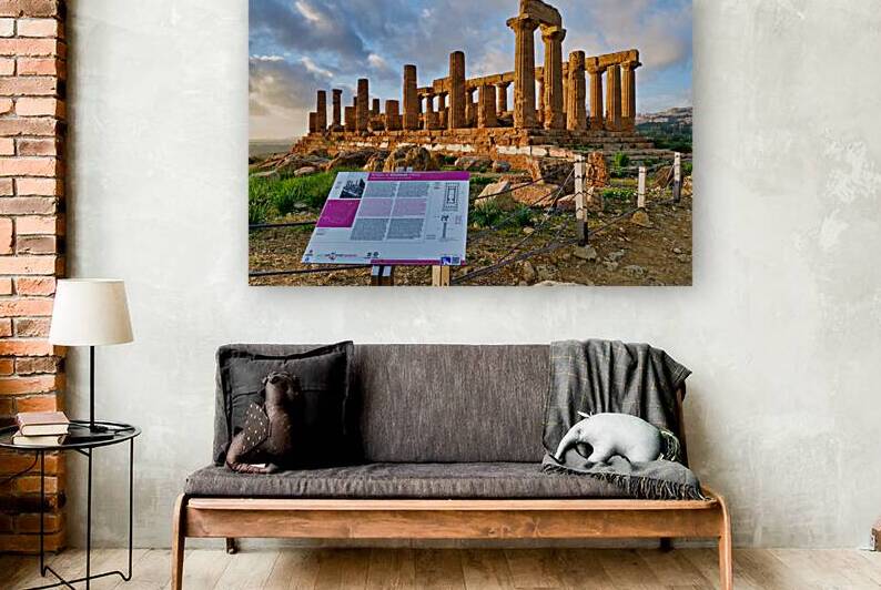 Visit to temple of juno in valley of the temples in sicily by Marco Brivio