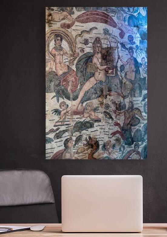 Mosaics depict mythology at Villa Romana del Casale Sicily by Marco Brivio