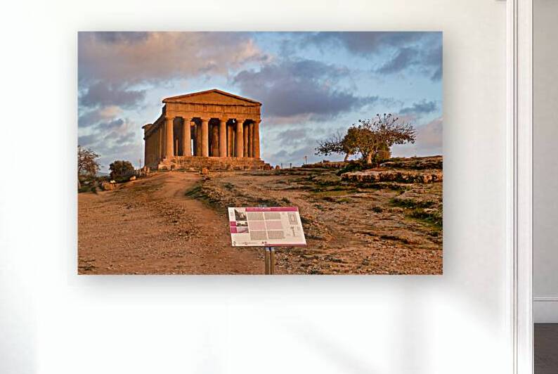 Visit to the temple of concordia in agrigento sicily italy by Marco Brivio