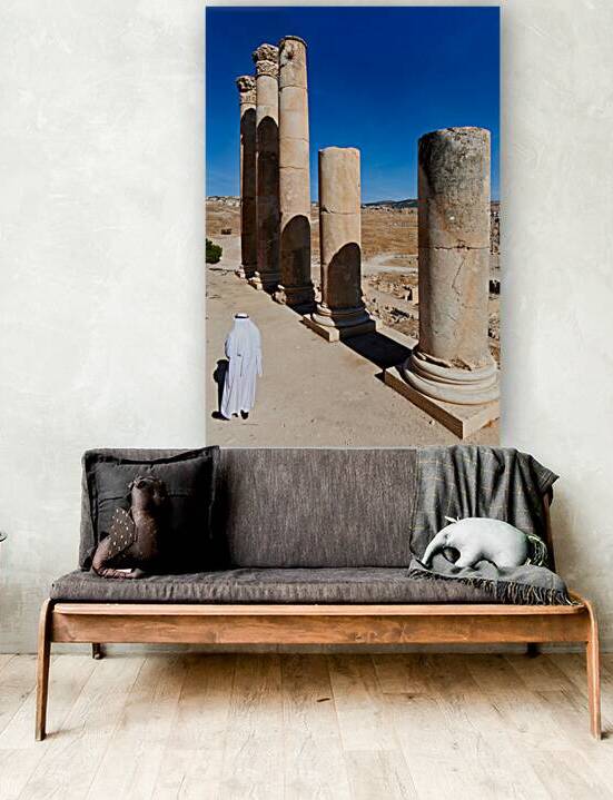 Exploring the ancient ruins of Gerasa in Jerash Jordan by Marco Brivio