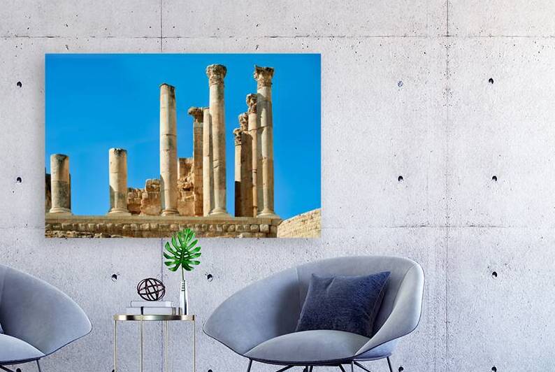 Exploration of ancient ruins in Gerasa Jerash Jordan by Marco Brivio