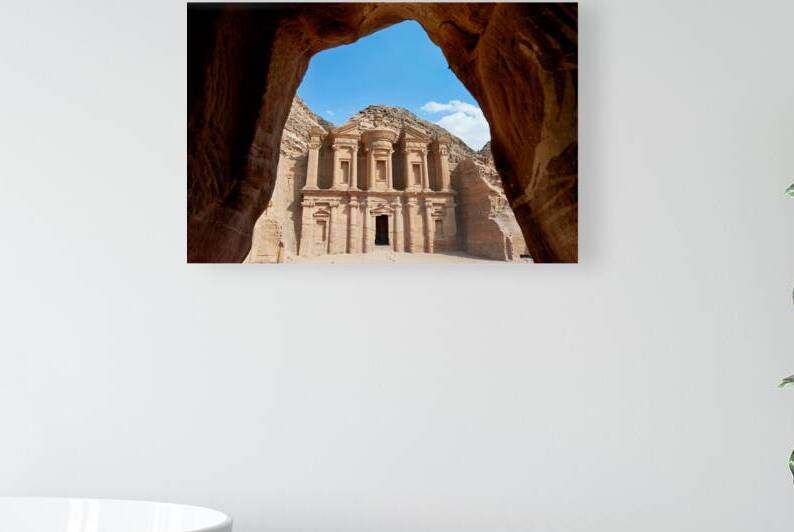 Exploring Ad Deir at Petra archaeological site in Jordan by Marco Brivio