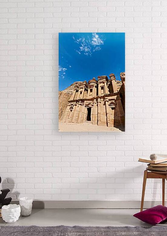 Exploring ad deir monastery at petra in jordan by Marco Brivio