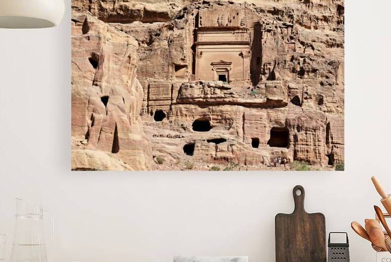 Royal Tombs stand tall at Petra in Jordans ancient land by Marco Brivio