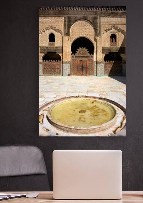 Explore Bou Inania Madrasa in Fez Morocco with its grand archite by Marco Brivio