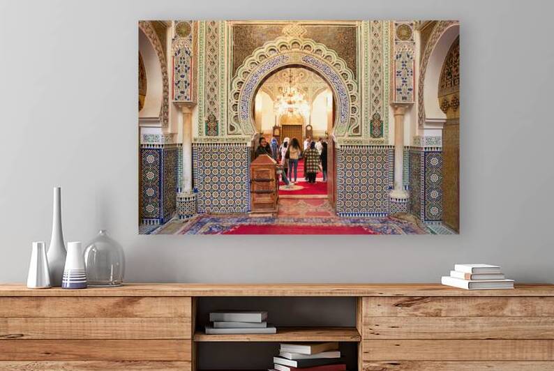 Exploring Almawla Zaouia Moulay Idriss II mosque in Fez Morocco by Marco Brivio