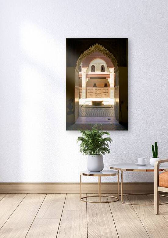 Visit to Medersa Bou Inania in Meknes Morocco on a sunny day by Marco Brivio