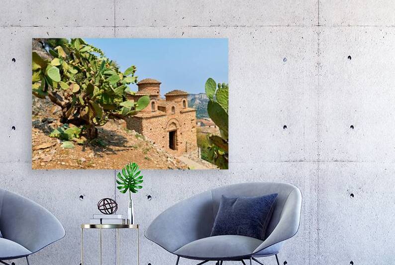 Visit Cattolica di Stilo church in Calabria Italy during sunny d by Marco Brivio