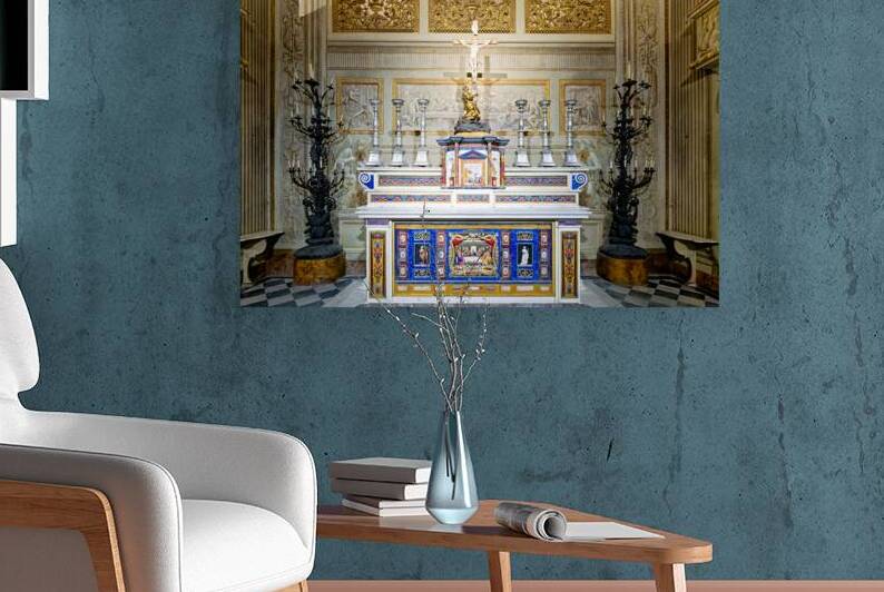 Visit Pitti Palace Museum and discover the Palatine Chapel altar by Marco Brivio