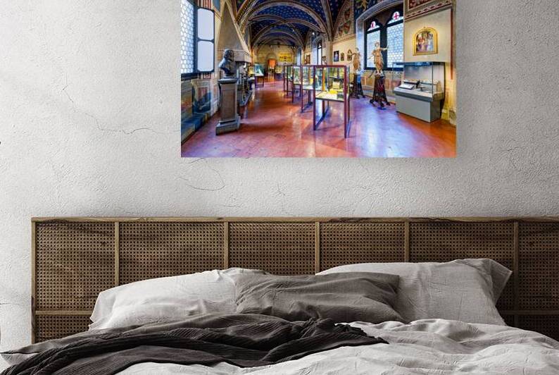 Exploring art displays in Museo Nazionale del Bargello in Floren by Marco Brivio