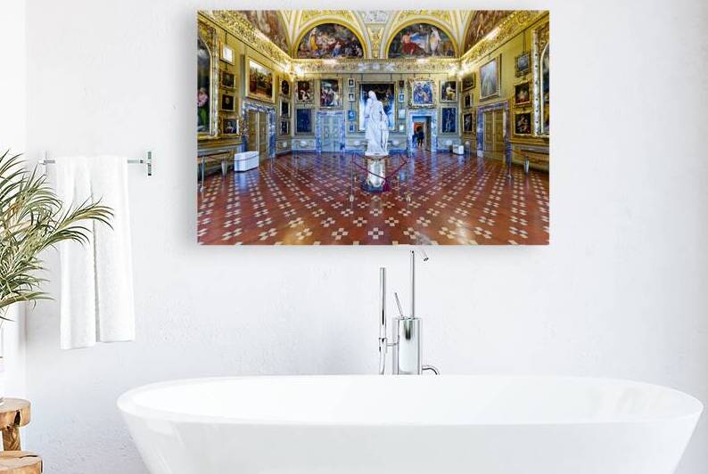 Visit of the palatine gallery in palazzo pitti in florence italy by Marco Brivio