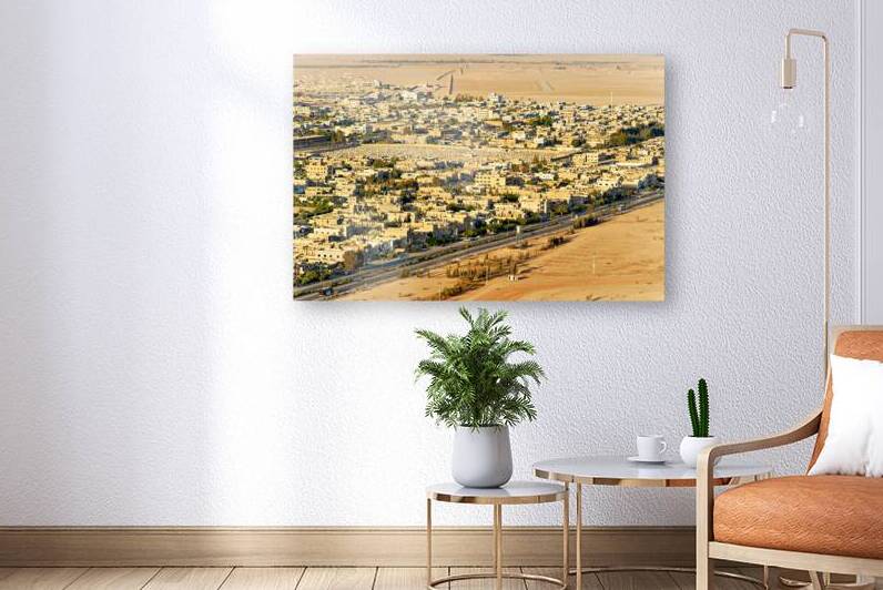 Overview of Palmyra New City in Syria from the sky by Marco Brivio