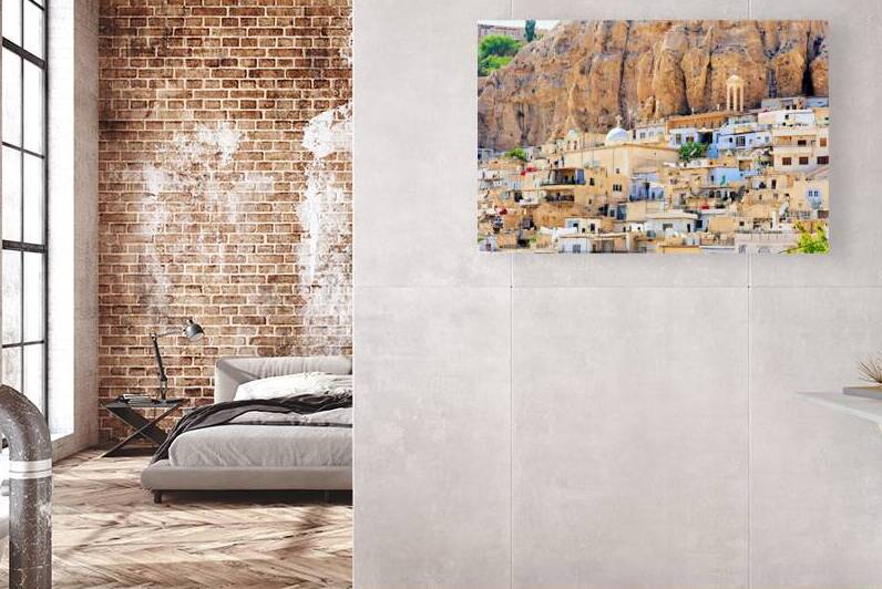 Visit to convent of saint thecla in maaloula syria by Marco Brivio