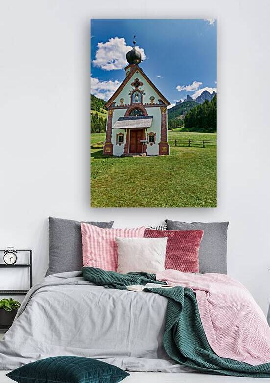 St. John Ranui church in Val di Funes South Tyrol Italy by Marco Brivio