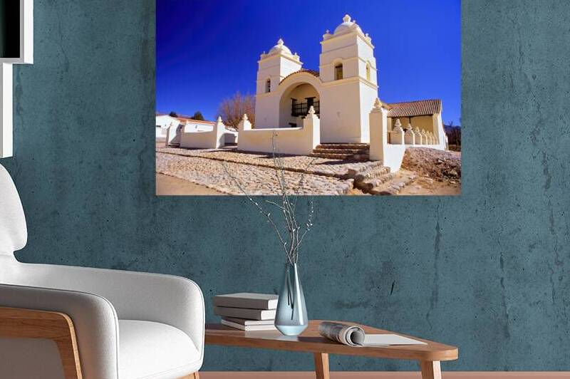 Historic church of san pedro nolasco in molinos salta argentin by Marco Brivio