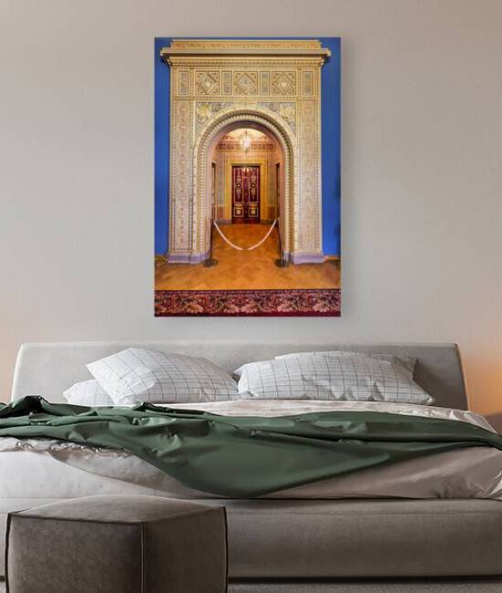 Archway leading to Yusupov Palace interior in St. Petersburg by Marco Brivio