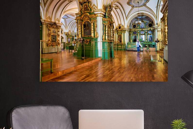 St. Nicholas Naval Cathedral interior in St. Petersburg by Marco Brivio