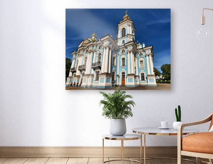 Exploring saint nicholas naval cathedral in saint petersburg by Marco Brivio