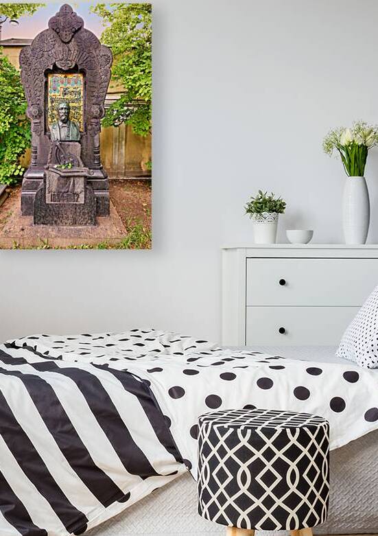 Tchaikovskys grave at Tikhvin cemetery in Saint Petersburg by Marco Brivio