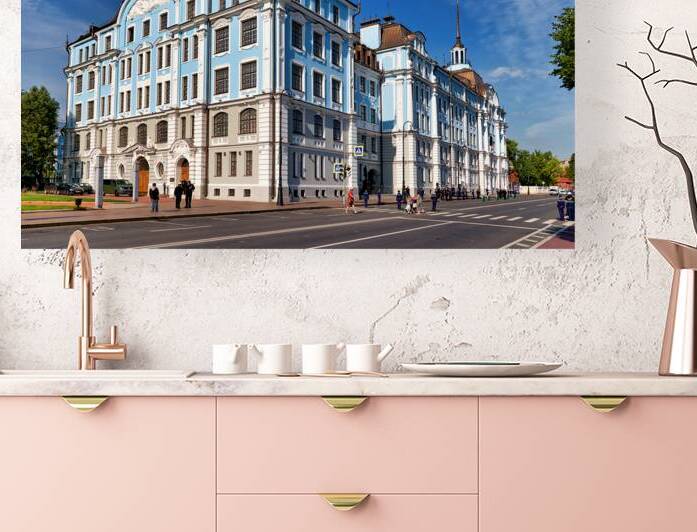 Nakhimovskoye voyenno morskoye uchilishche in st. petersburg by Marco Brivio